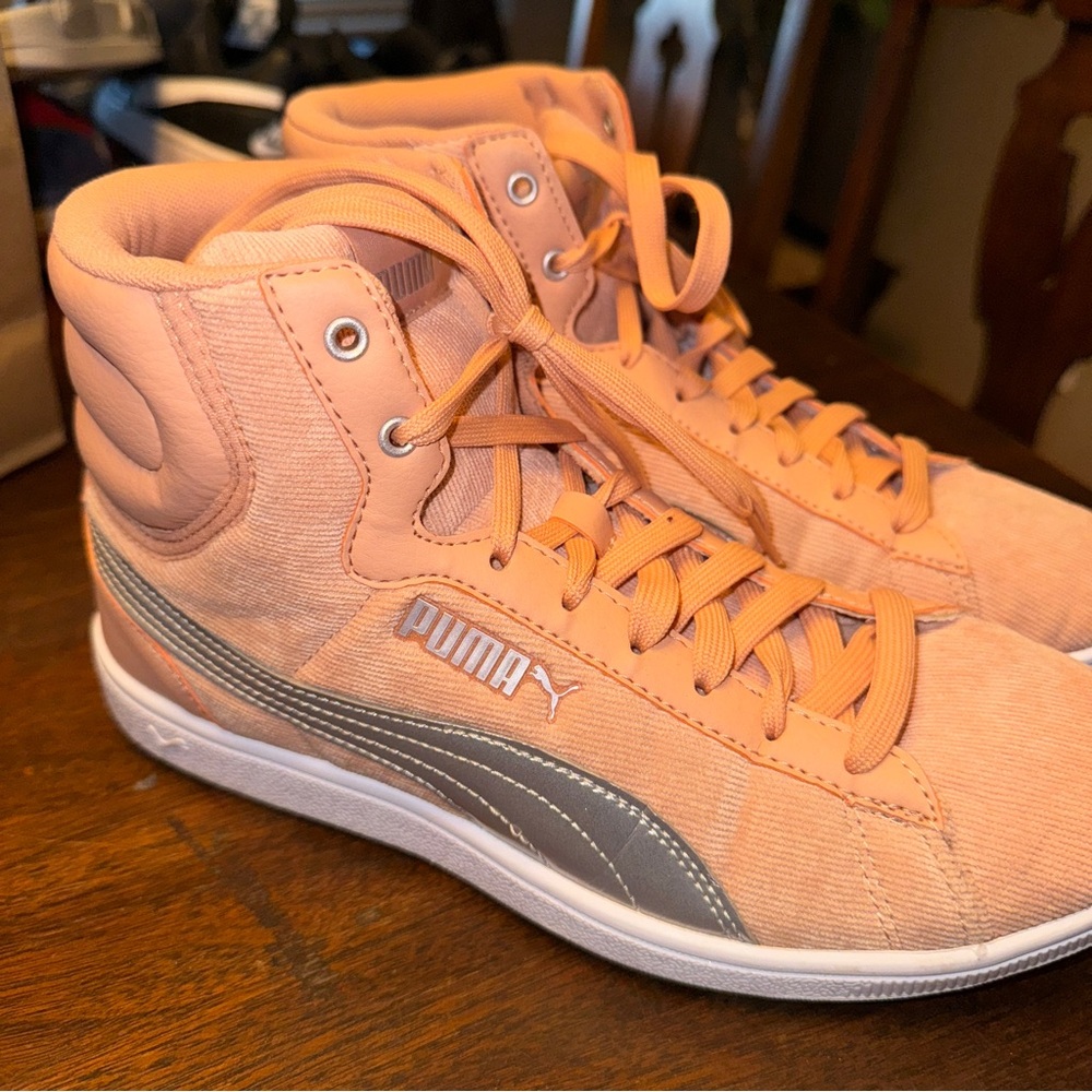 PUMA Corduroy high top sneakers